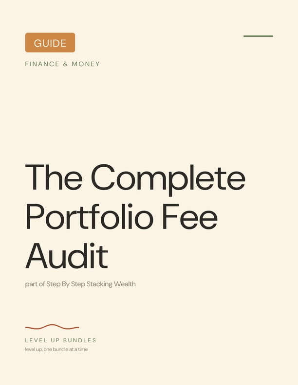 The Complete Portfolio Fee Audit
