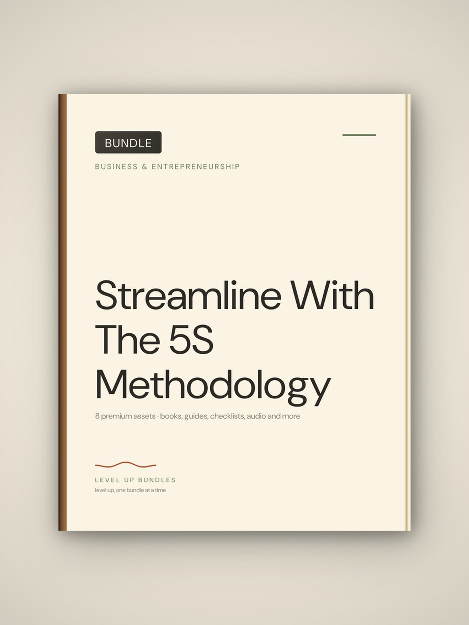 Streamline With The 5S Methodology
