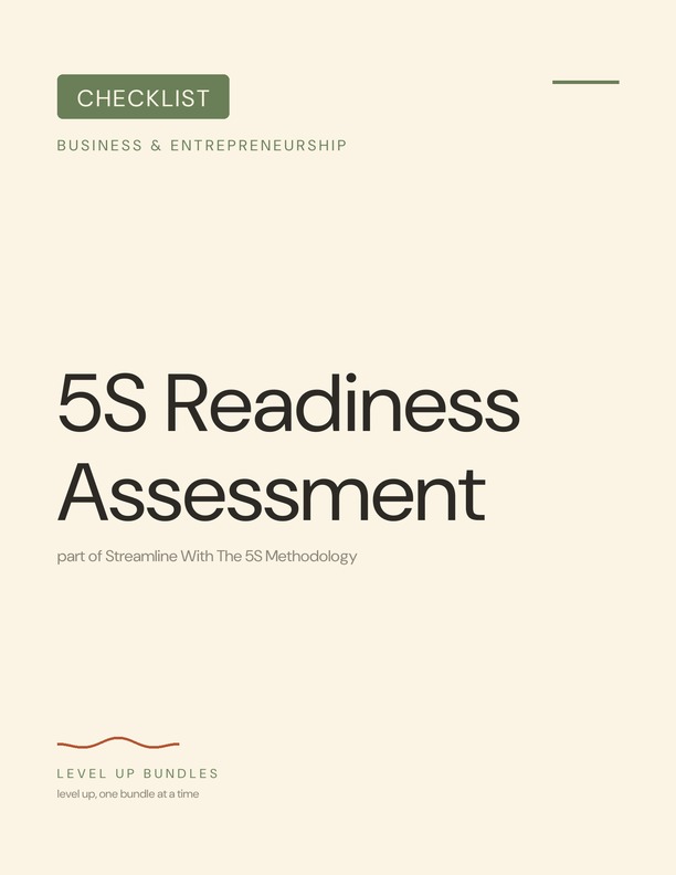 5S Readiness Assessment