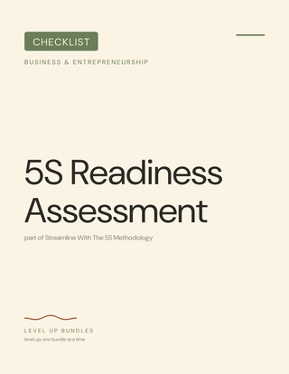 5S Readiness Assessment