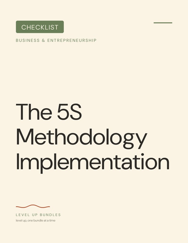 The 5S Methodology Implementation