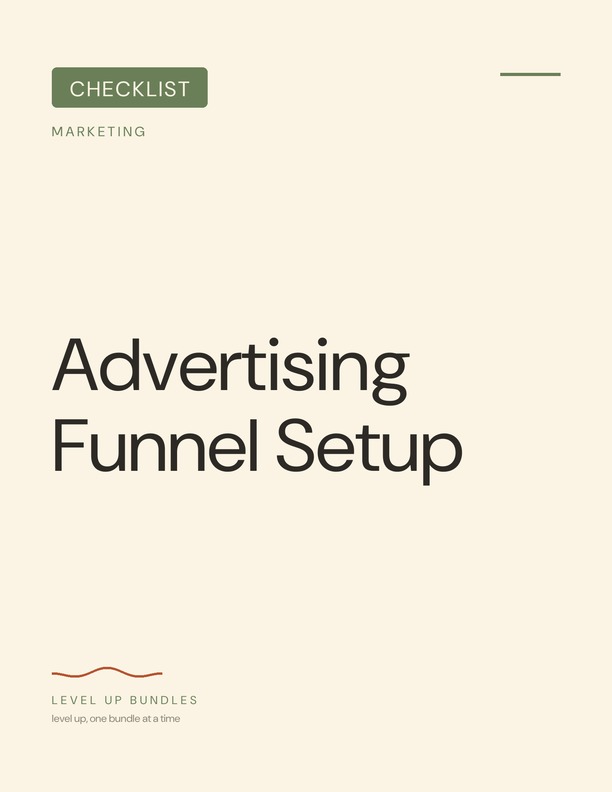 Advertising Funnel Setup