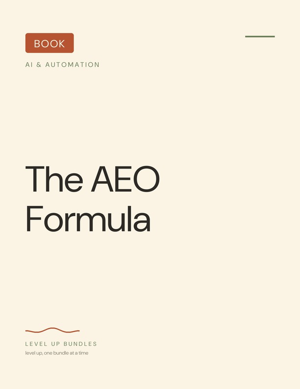 The AEO Formula
