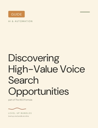 Discovering High-Value Voice Search Opportunities