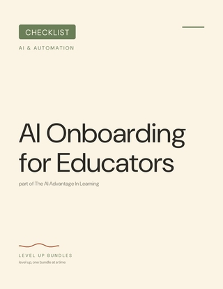 AI Onboarding for Educators