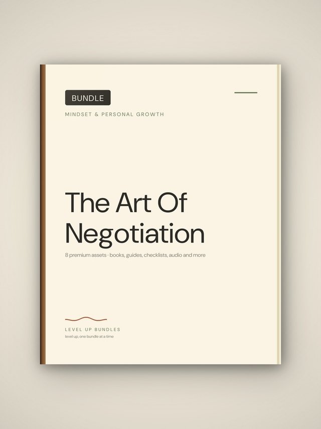 The Art Of Negotiation