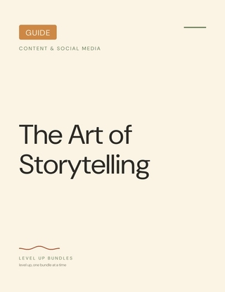 The Art of Storytelling - Guide