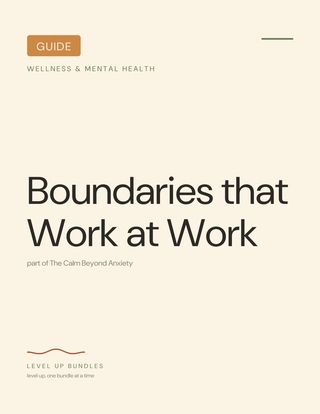 Boundaries that Work at Work