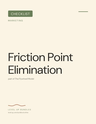 Friction Point Elimination