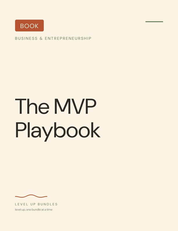 The MVP Playbook - Ebook