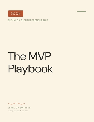 The MVP Playbook - Ebook