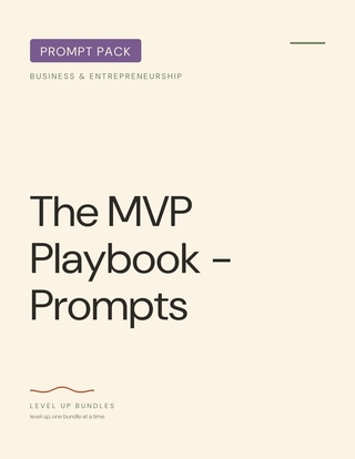 The MVP Playbook - Prompts