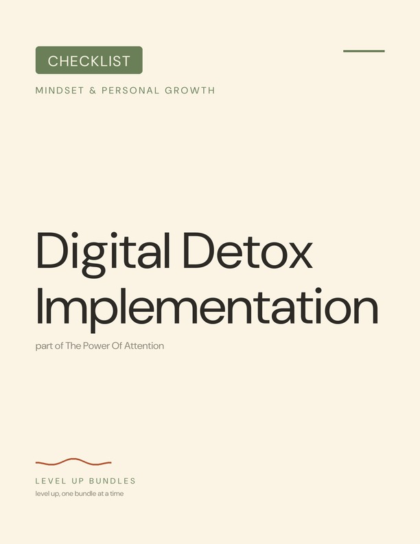 Digital Detox Implementation