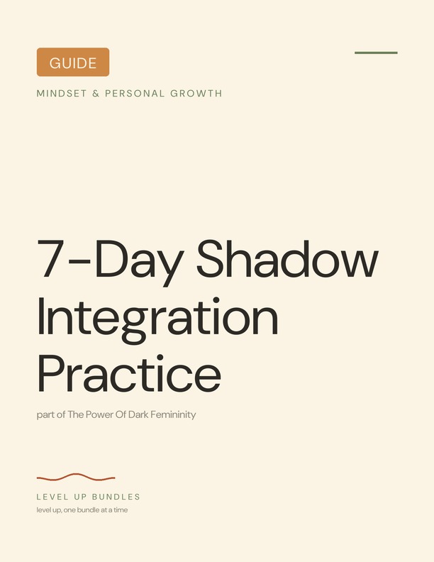7-Day Shadow Integration Practice