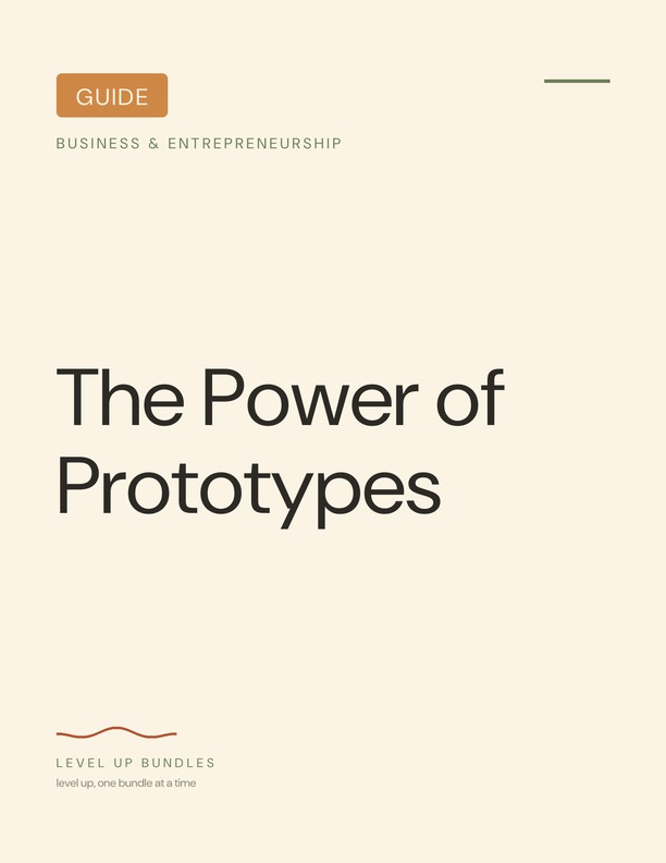 The Power of Prototypes - Guide