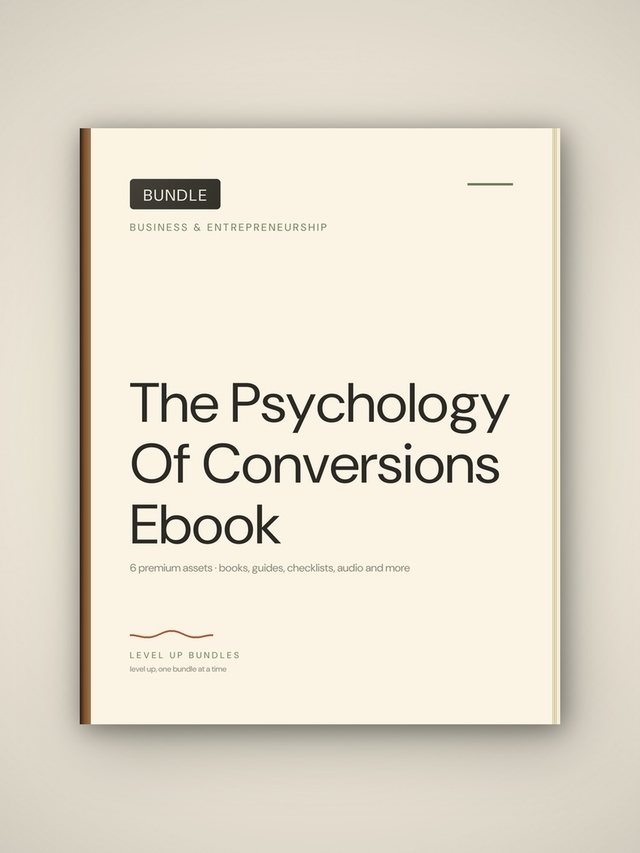 The Psychology Of Conversions Ebook