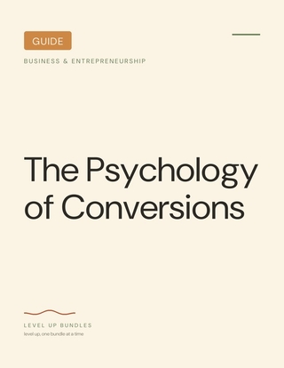 The Psychology of Conversions - Guide