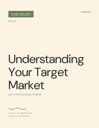 Understanding Your Target Market