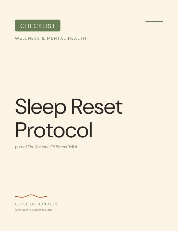Sleep Reset Protocol