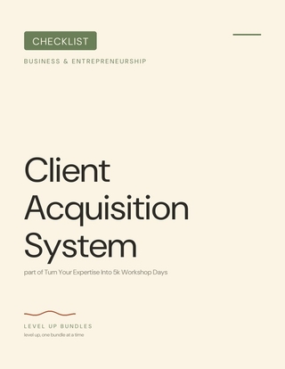 Client Acquisition System