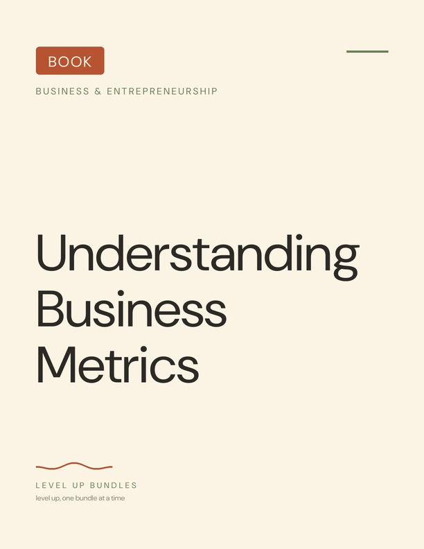 Understanding Business Metrics - Ebook